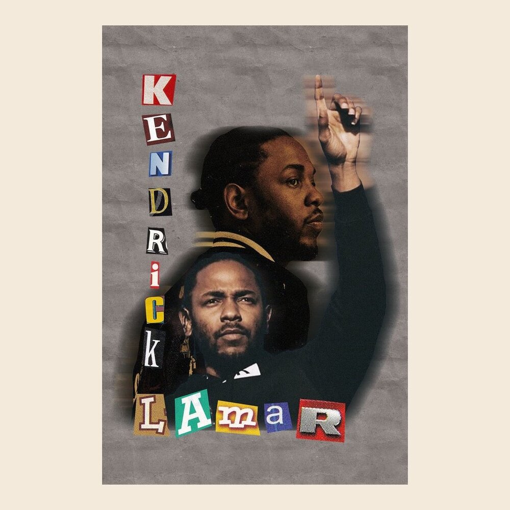 Kendrick Lamar Magazine Cutout Poster_ 166